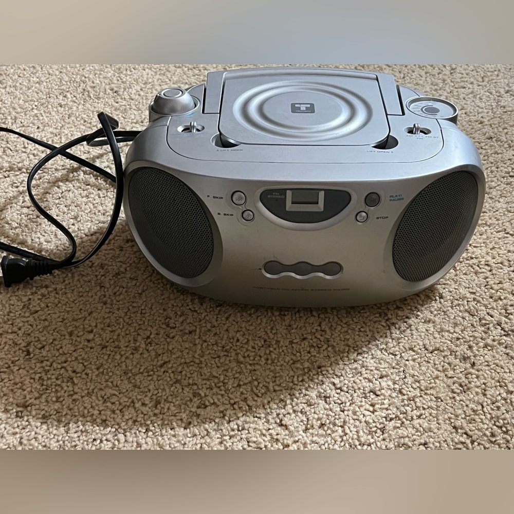 CD and Stereo Boombox